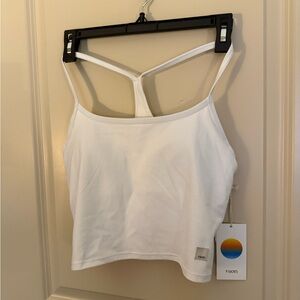 Vuori White Pose Plyo Tank